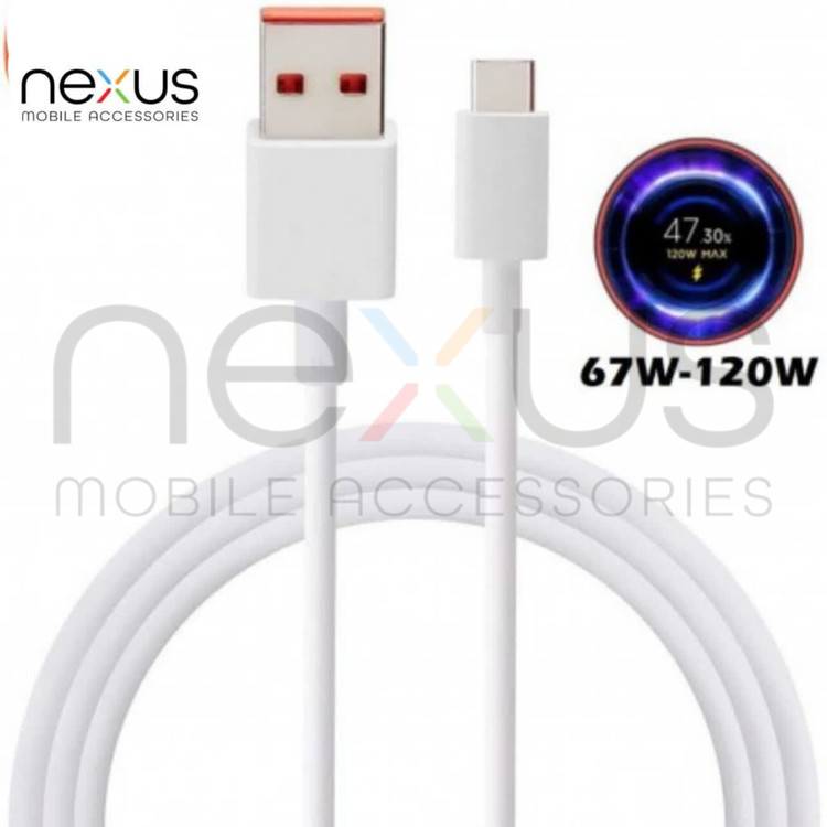 کابل ثانیه شمار 120w شیائومی اورجینال