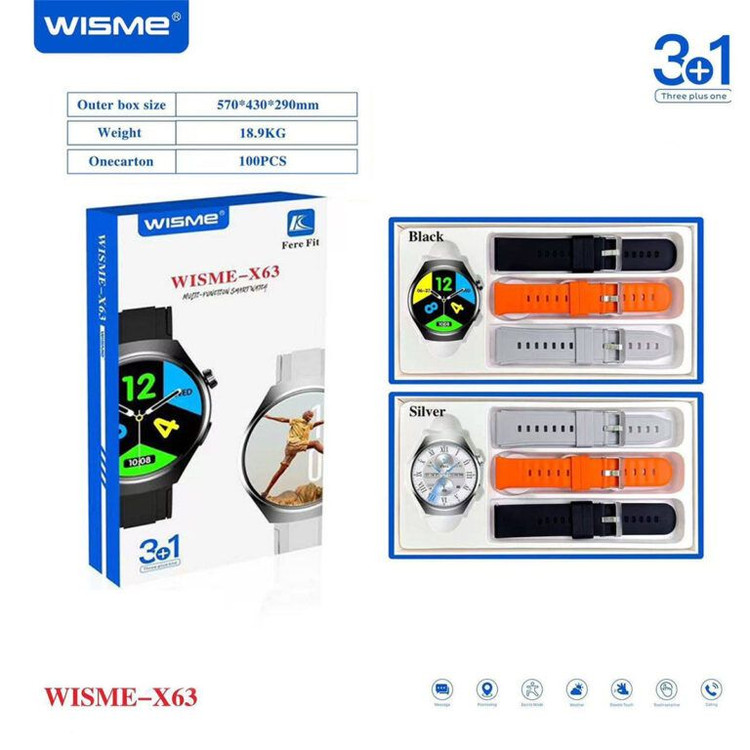 ساعت هوشمند wisme مدل x63