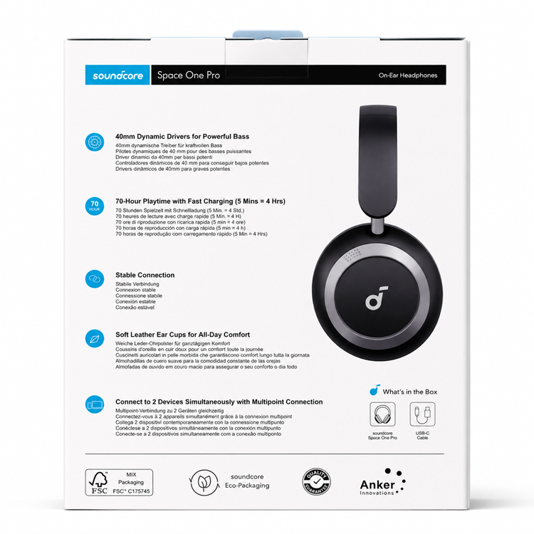 هدفون انکر space one pro های کپی