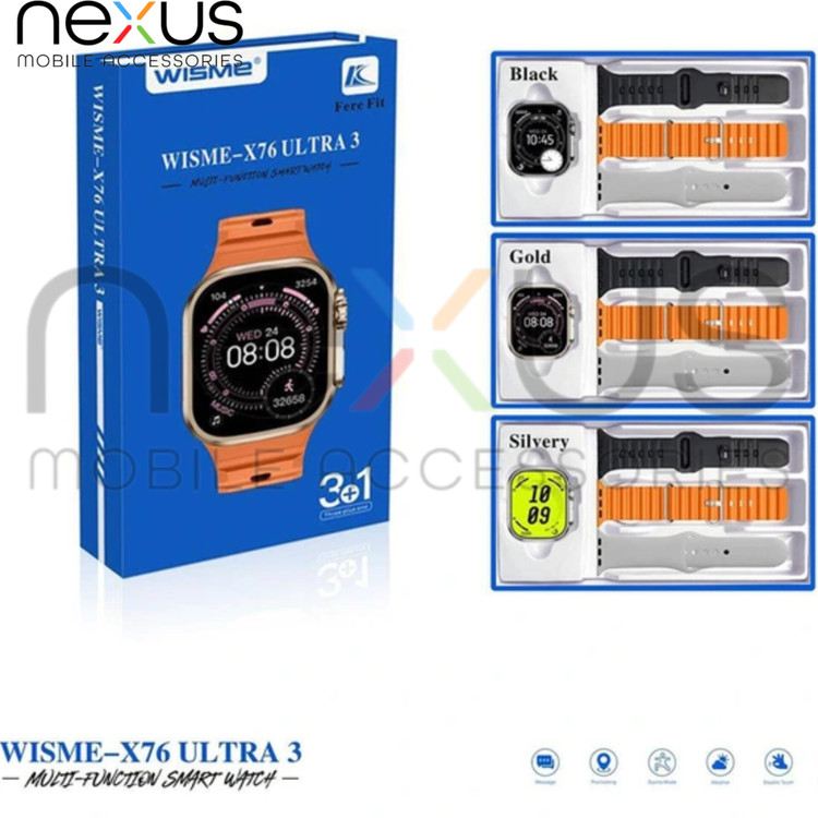 ساعت هوشمند ویسمی wisme x76 ULTRA3