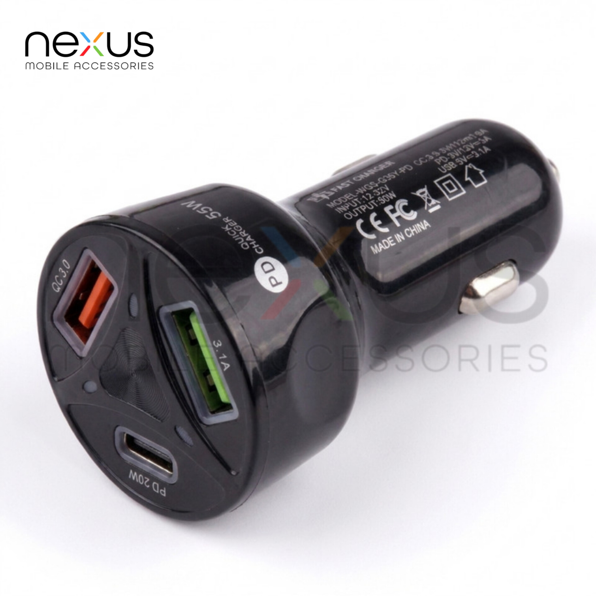 فندکی ۵۵ وات مدل quick charge