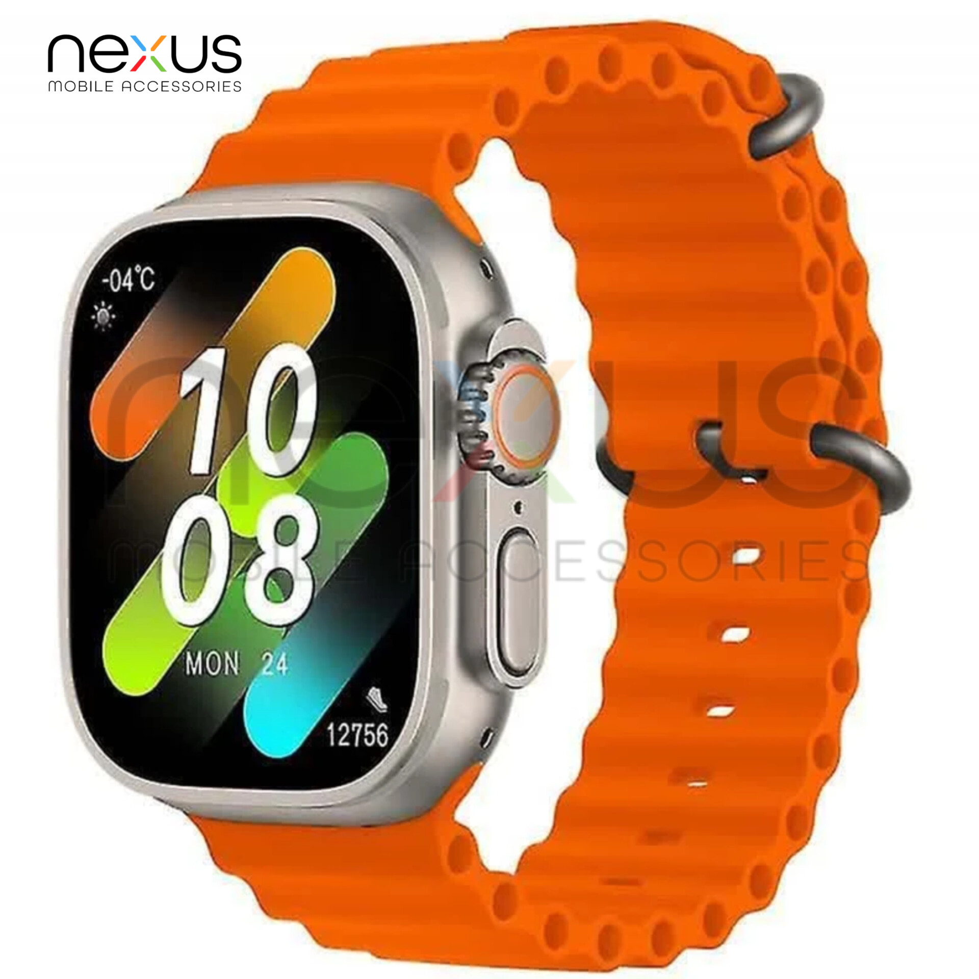 ساعت هوشمند A90 plus + ساعت مچی و سرویس بدل